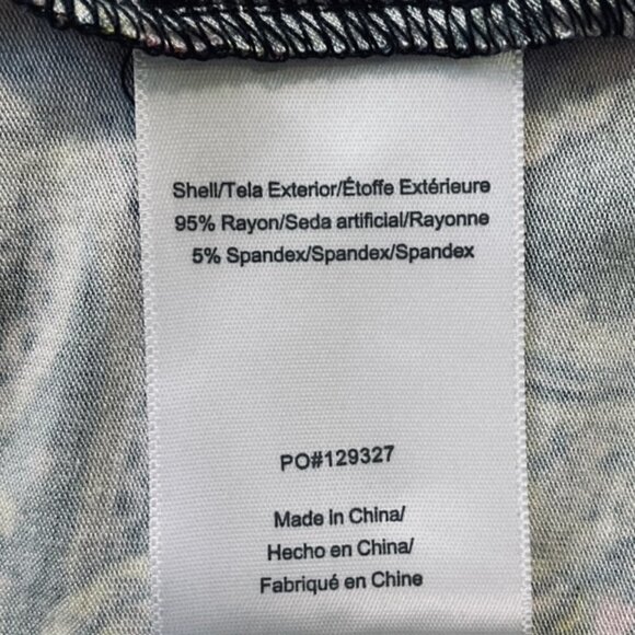 MODCLOTH Paisley Floral Bell Sleeved Dress, Size Large - NWT - Picture 7 of 9